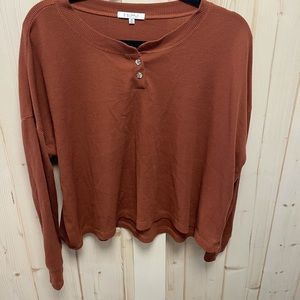 Cute rust long sleeve